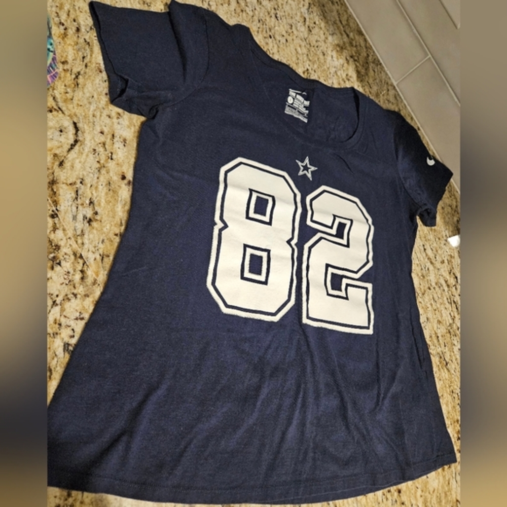 Nike Dallas Cowboys Dark Blue T-Shirt  Graphic, L